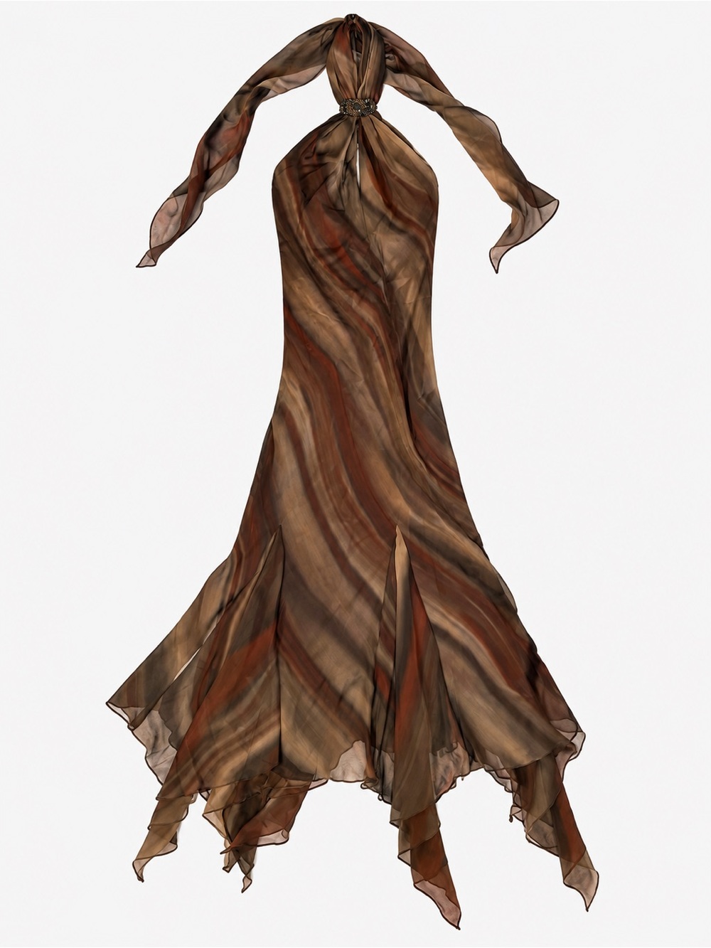 Y2K Cache Halter Fairy Dress